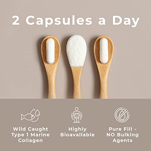 Wild-Caught Marine Collagen Complex Capsules with Hyaluronic Acid | 120 Capsules - 2 Month Supply LOVE LIFE SUPPLEMENTS Au supplements