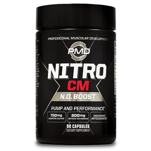 PMD Sports Nitro cm - Nitric Oxide with Agmatine Pre Workout Supplement - Muscle PMD Au supplements