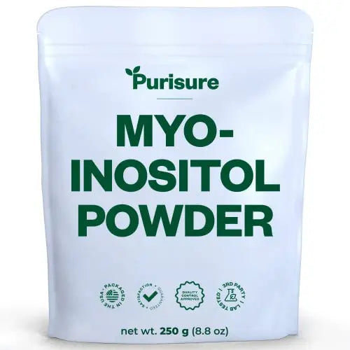 Purisure Myo-Inositol Powder, 250g, Fertility, Hormonal Balance and Ovarian Support PurisureAU supplements