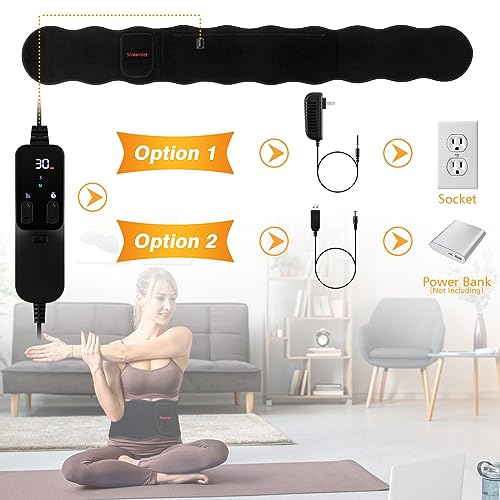 Streamlet Red Light Therapy Belt, 120 LED Combo 660nm 850nm Wearable Red Light Therapy Streamlet Au supplements