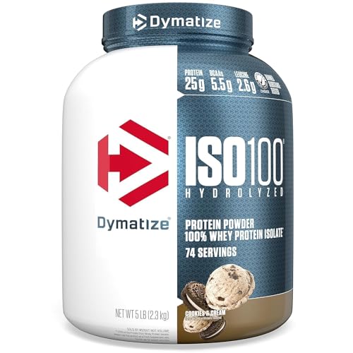 Dymatize ISO100 Hydrolyzed Protein Powder, 100% Whey Isolate Protein, 25g of Protein Dymatize Au supplements