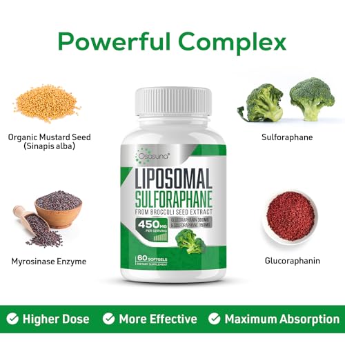 Osasuna Liposomal Sulforaphane 450MG, Maximum Absorption Osasuna Au supplements