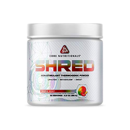 Core Nutritionals Platinum Shred Non-Stimulant, Fat Burning, Thermogenic Powder with 1G Core Nutritionals Au supplements
