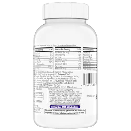 Centrum Minis Silver Women's Multivitamin for Women 50 Plus, Multimineral Supplement with Vitamin D3, B Vitamins, Non-GMO Ingredients Centrum Au supplements