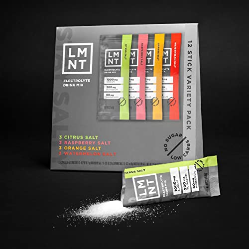 LMNT Zero-Sugar Electrolytes - Variety Salt - Hydration Powder Packets | No Dodgy Ingred Drink LMNT Au supplements