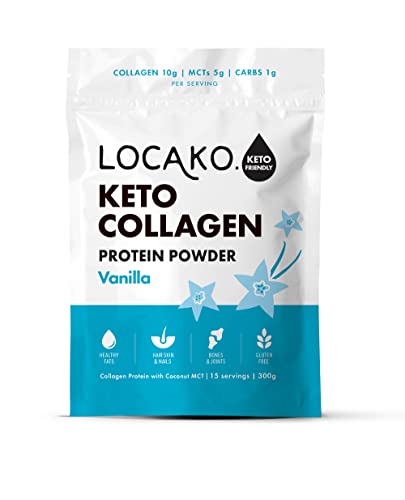 Locako Keto Collagen Vanilla Protein Powder LOCAKO Au supplements