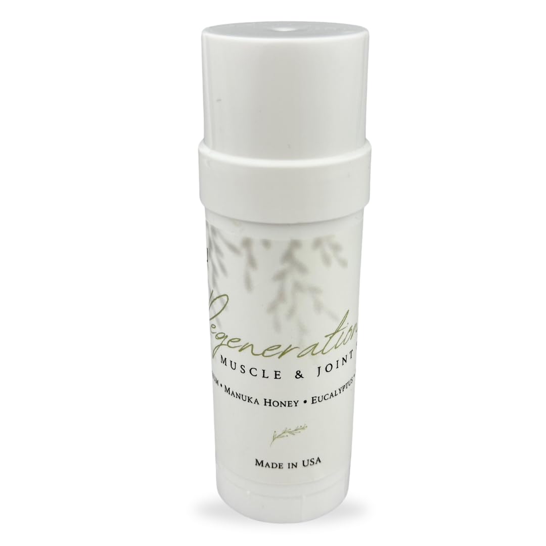 KANU Regeneration Muscle and Joint Soothing Balm Proprietary Blend of Magnesium, Manuka Honey, Eucalyptus & Menthol - Maximum Strength Formula for Aches- All Natural Ingredients-Made in The USA KANU Au supplements