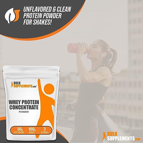 BULKSUPPLEMENTS.COM Whey Protein Concentrate Powder - Unflavored Protein Powder BULKSUPPLEMENTS.COM Au supplements