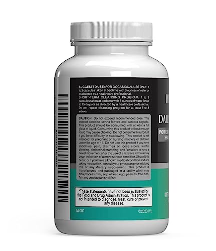 IVL - Daily Cleanse Herbal Colon Health Formula - Detoxification, Probiotic, Digestive Support IVL Au supplements