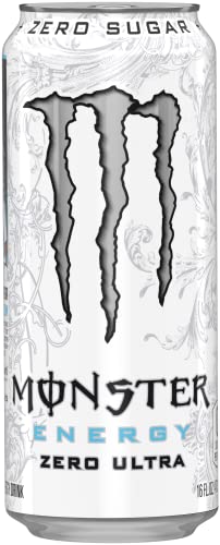 Monster Energy Zero Ultra, Sugar Free Energy Drink, 16 Ounce (Pack of 15) Monster Energy Au supplements