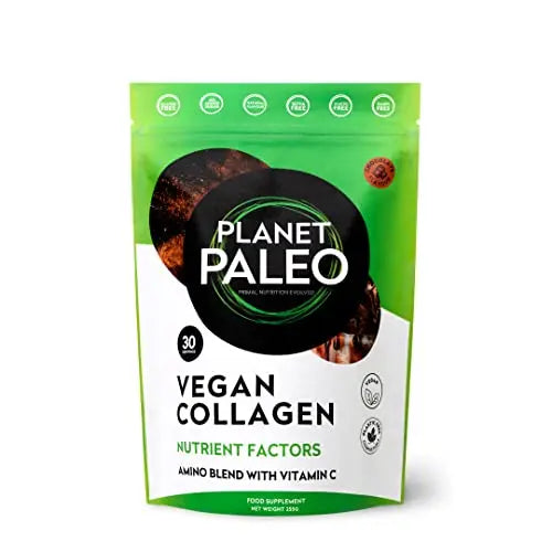 Planet Paleo Vegan Collagen (Chocolate, 255g) - Vegan Collagen Powder - High Protein Planet PaleoAU supplements