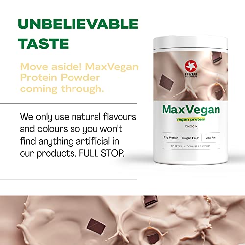 MaxiNutrition - MaxVegan Protein Powder, Chocolate - Plant Based Protein Food Supplement MaxiNutrition Au supplements