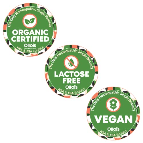 OLLOIS Allium Cepa 200ck Organic & Lactose-Free Homeopathic Medicine, 80 Pellets (Pack of 1) OLLOÏS Au supplements