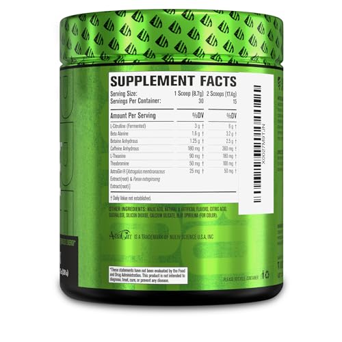 NITROSURGE Pre Workout Supplement - Energy Booster, Instant Strength Gains Jacked Factory Au supplements