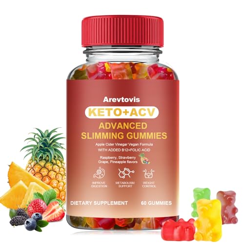 Arevtovis Apple Cider Vinegar Gummies - Boost Energy, Detox & Support Gut Health ACV Arevtovis Au supplements