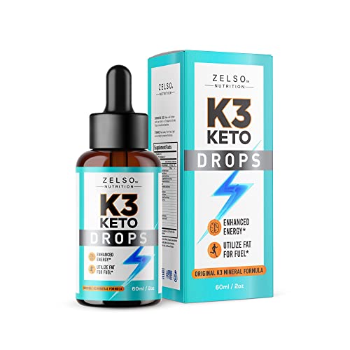 K3 Keto Drops for Weight Loss - Fat Burner & Metabolism Booster | Advanced Keto Carb ZELSO Au supplements