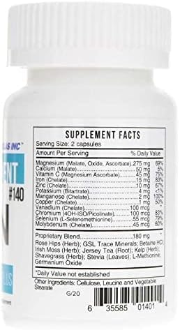Systemic Formulas MIN Multi Mineral Plus - 60 Capsules (Pack of 2) Comprehensive Mineral Support for Wellness - Balanced Blend, Essential Nutrients Generic Au supplements