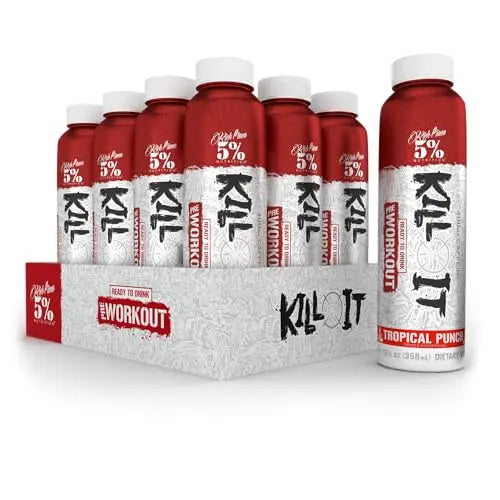 5% Nutrition Kill It Ready-to-Drink High Stim Pre Workout | 400mg Caffeine Energy Drink 5% NutritionAU supplements