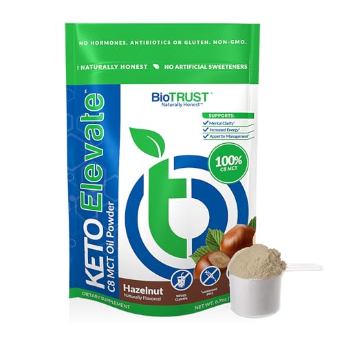 BioTrust Keto Elevate – Pure C8 MCT Oil Powder – Ketogenic Diet Supplement BioTrust Au supplements
