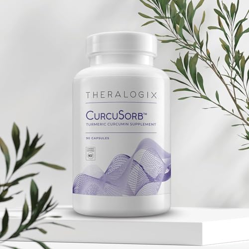 Theralogix CurcuSorb Turmeric Curcumin Supplement - 90-Day Supply - High-Absorption Theralogix Au supplements