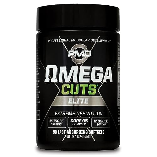 PMD Sports Omega Cuts Elite Fat Loss-Muscle Defining Formula - Omega Fatty Acids PMD Au supplements