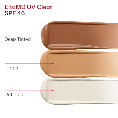EltaMD UV Clear Tinted Sunscreen for Face, SPF 46 with Zinc Oxide, Oil-Free, Dermatologist Recommended, For Acne-Prone Sensitive Skin, 1.7 oz EltaMD Au supplements