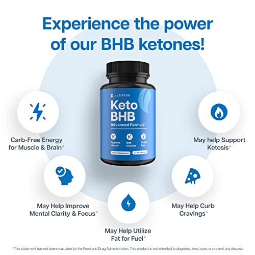 Keto BHB Exogenous Ketones for Men & Women - Keto Supplements for Mental Clarity Nutriana Au supplements