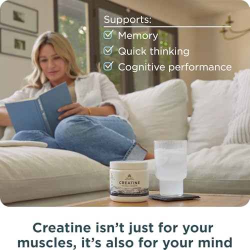 Ancient Nutrition Creatine + Collagen – Muscle Strength, Lean Body Mass, Joint Comfort & Cognitive Support – Includes 5g Creatine Monohydrate for Women, 30 Servings Ancient Nutrition Au supplements