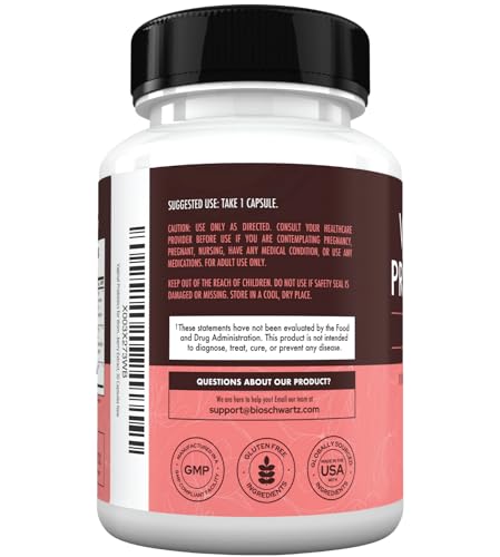 16in1 Vaginal Probiotics for Women (10 Powerful Strains + Organic Prebiotics) BioSchwartz Au supplements