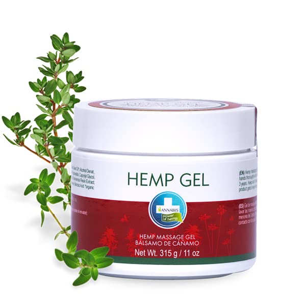 Annabis Natural Vegan Joint & Muscle Hemp Gel for Massage Neck, Shoulders, Elbows, Back, Knees, Ankles, Muscles, Joints, and Tendons Annabis Au supplements