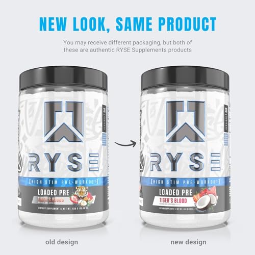 RYSE Up Supplements Loaded Pre Workout Powder Supplement for Men & Women RYSE Up Supplements Au supplements