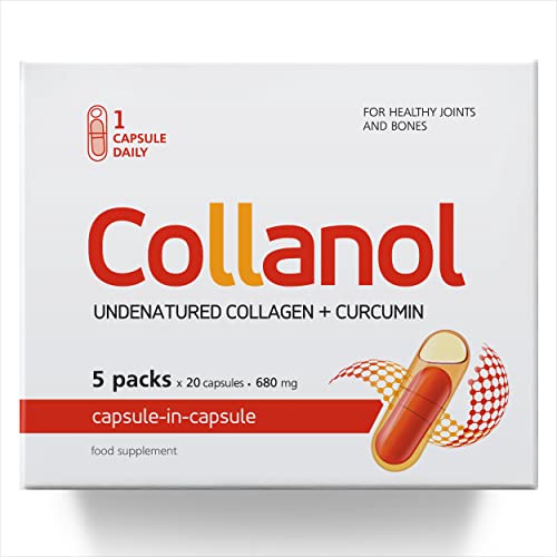 Collanol - Innovation in The Care of Healthy Joints - Liquid Formula in a Double Capsule 3D Collagen Collanol Au supplements