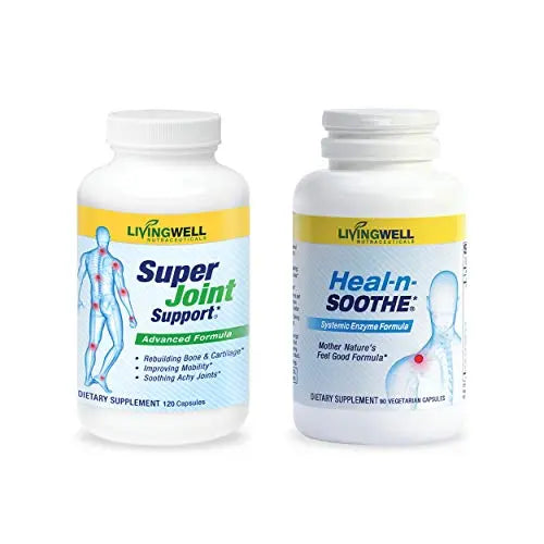 HEAL-N-SOOTHE and Super Joint Support - Natural Joint Supplements HEAL-N-SOOTHEnz supplements