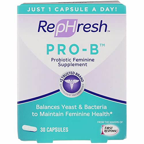 RepHresh Pro-B Vaginal Probiotic Feminine Supplement One Bottle 30 Count Rephresh Au supplements