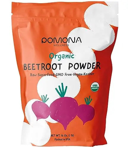 Pomona Wellness Organic Beetroot Powder, Superfood, Raw, Vegan & Non-GMO Pomona WellnessAU supplements