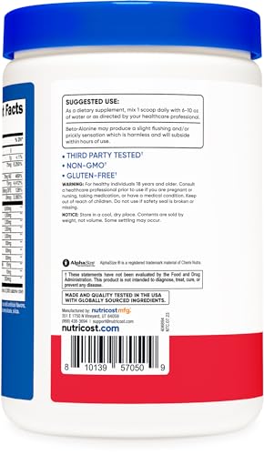 Nutricost Stim-Free Pre-Workout Powder Fruit Punch 30 Servings - Gluten Free, Non-GMO Nutricost Au supplements