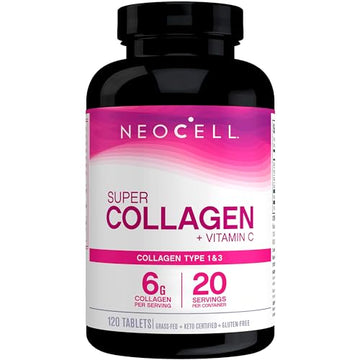 Neocell Super Collagen Vitamin C - Pack of 120 Tablets Neocell Au supplements