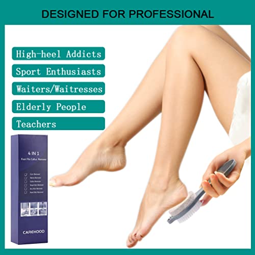 CAREHOOD Foot File Callus Remover - Multi Purpose 4 in 1 Feet Pedicure CAREHOOD Au supplements