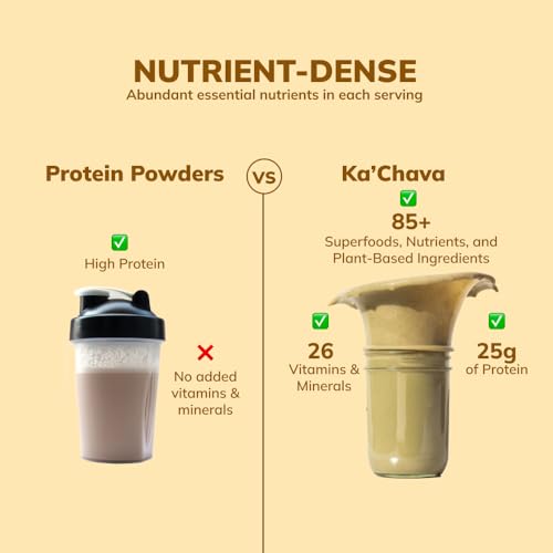 Ka’Chava All-In-One Nutrition Shake Blend, Chai, 85+ Superfoods, Nutrients & Plant-Based Ka'Chava Au supplements