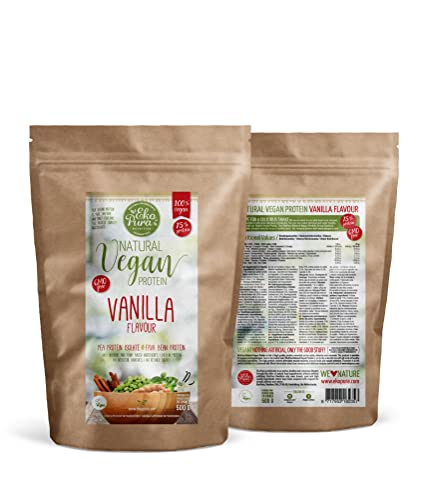 Ekopura Natural Vegan Protein – Vanilla - 500g | 75% Protein | Free from Allergens Ekopura Au supplements