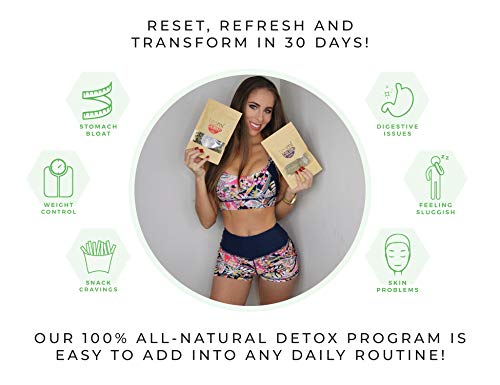 Teami® 30-Day Detox Tea Pack: All-Natural Teatox Kit with Teami Skinny & Teami Colon Teami Au supplements