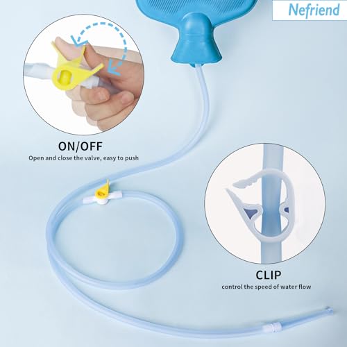 Nefriend-2L Enema Bag - Colon Cleanse - Constipation Relief - Vaginal Cleanse - Men's Health Msupps.com Au supplements