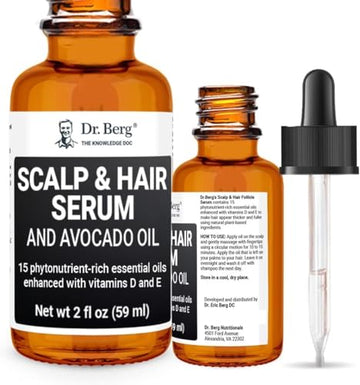 Dr Berg's (All In One) Hair Growth Serum w/Jojoba Oil & Castor Oil For Fuller Thicker Hair Dr. Berg Nutritionals Au supplements