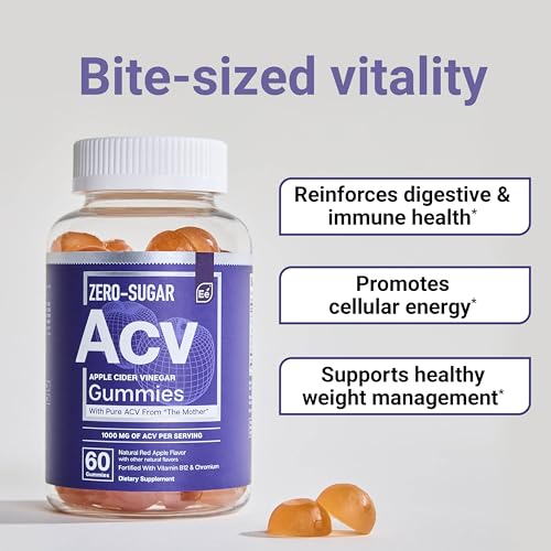 Essential Elements Zero-Sugar ACV Apple Cider Vinegar Gummies from “The Mother” Essential Elements Au supplements