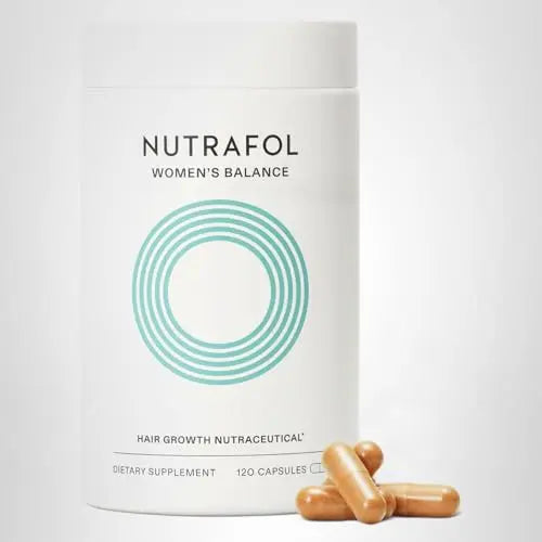 Nutrafol Women's Balance Hair Growth Supplements, Ages 45 and Up, Clinically Proven for Visibly Thicker Hair and Scalp Coverage, Dermatologist Recommended - 1 Month Supply Nutrafol Au supplements
