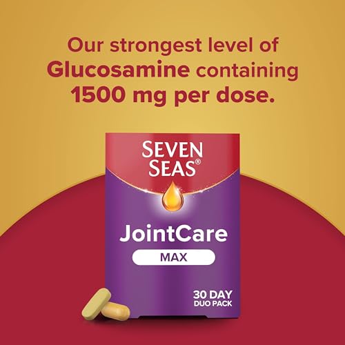 Seven Seas JointCare Max, With High-Strength Glucosamine plus Omega-3, Collagen Seven Seas Au supplements