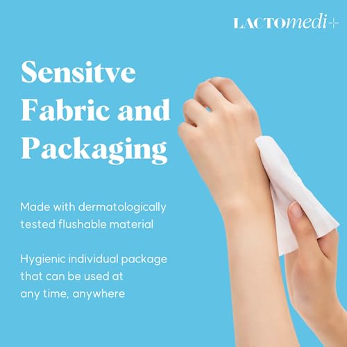 LACTOMEDI Feminine Wipes | Unscented Feminine Wipes | Individually Wrapped | pH-Balanced Feminine LACTOMEDI Au supplements