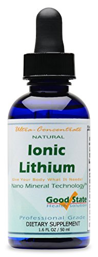 Good State Liquid Ionic Lithium Ultra Concentrate (10 drops equals 500 mcg Good State Au supplements