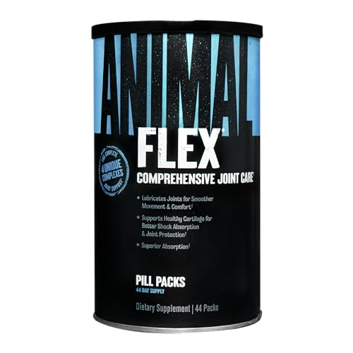 Animal Flex –Complete Joint Support Supplement – Contains Turmeric Root Curcumin Animal Au supplements