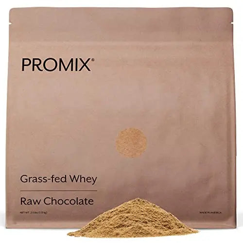 Promix Whey Protein Powder, Raw Chocolate - 2.5lb Bulk - Grass-Fed & 100% All ProMix NutritionAU supplements